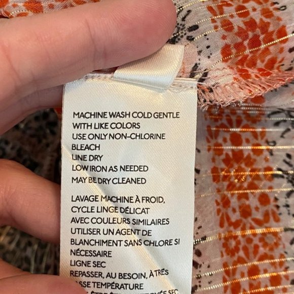 Free People Aliyah Printed Tunic Top V Neck - Picture 5 of 6